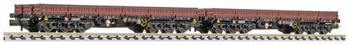 Liliput L260198 N 2er-Set, 6-achs. Schwerlastwagen Samms-u 454 der DB AG Samms-u 454 von Liliput