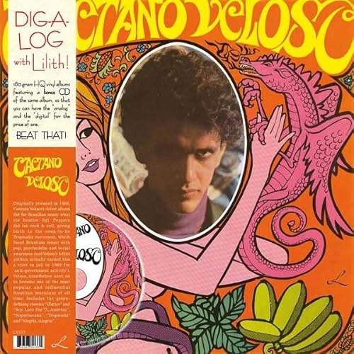 Caetano Veloso (Tropicalia) - Opaque Pink Colored Vinyl [Vinyl LP] von Lilith Import