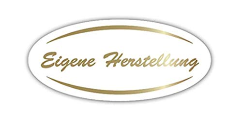 Geschenk-Etiketten - "Eigene Herstellung" E-761-250 - 40x18 mm - 250 Stück/Rolle … Geschenk-Etiketten - "Eigene Herstellung" E-761-250 - 40x18 mm - 250 Stück/Rolle … von LillyDesign
