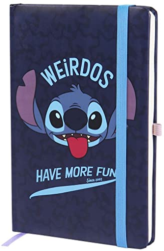 Lilo & Stitch Weirdos Have More Fun Unisex Bürozubehör multicolor Papier Disney, Fan-Merch, Filme von Lilo and Stitch