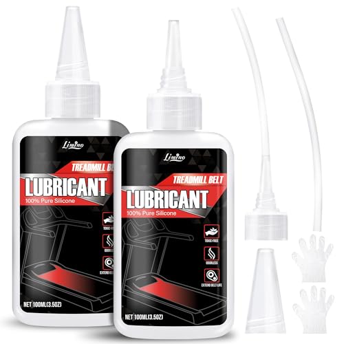 Silikonöl Laufband Öl, Treadmill Lubricant 200ml - 100% Reines Silikon Laufbandöl, Giftigfrei, Geruchlos, Hochtemperaturbeständig, Silikonöl Laufband mit Weichen Röhrchen, Glatt ＆ Rauschreduzierung von Limino