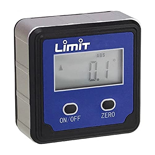 LIMIT Limit 174250050 Wasserwaage und digitaler Winkelmesser, 60 mm x 28 mm x 56 mm von Limit