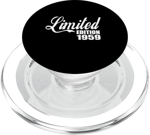 Limitierte Auflage 1959 Geburtstag 1959 Geburtstagsausgabe 1959 PopSockets PopGrip für MagSafe Limitierte Auflage 1959 Geburtstag 1959 Geburtstagsausgabe 1959 PopSockets PopGrip für MagSafe von Limited Edition Birthday
