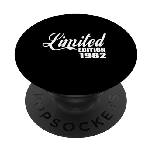 Limitierte Auflage 1982 Geburtstag 1982 Geburtstagsausgabe 1982 PopSockets Klebender PopGrip von Limited Edition Birthday