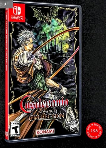 Castlevania Advance Collection Classic Edition – Aria of Sorrow Cover Castlevania Advance Collection Classic Edition – Aria of Sorrow Cover von Limited Run