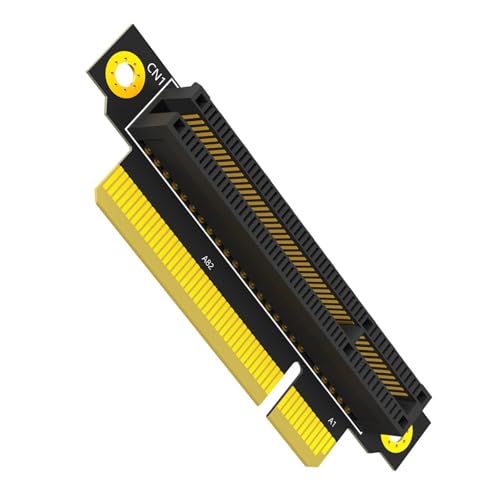 Limtula 20mm PCIe 8X 90 Grad Reverse Male to Female Risers Card PCIe 8X Bis 8X Konvertierkartenadapter Risers Board Für 1U Server Limtula 20mm PCIe 8X 90 Grad Reverse Male to Female Risers Card PCIe 8X Bis 8X Konvertierkartenadapter Risers Board Für 1U Server von Limtula