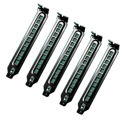 5pcs PC Case Blankingplatte Für MATX Computer Chassis Back PCIS Steckplatzabdeckungen Wärmeableitungslüftung Lüftel von Limtula