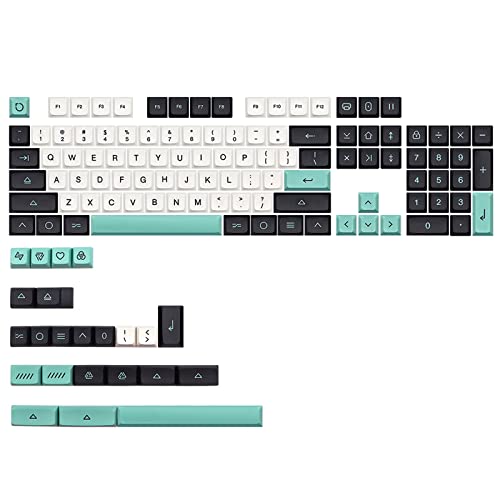 Keycap Standard-Tastenkappe, Sublimationsdruck, 127 Tasten, für mechanische Tastatur, DZ60, RK61, 64 von Limtula