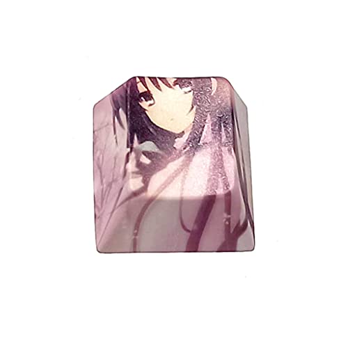Limtula 1 x Tastenkappe, PBT-Farbstoff-Sublimationstastenkappen, Höhe Anime-Tastenkappe für mechanische MX-Tastatur von Limtula