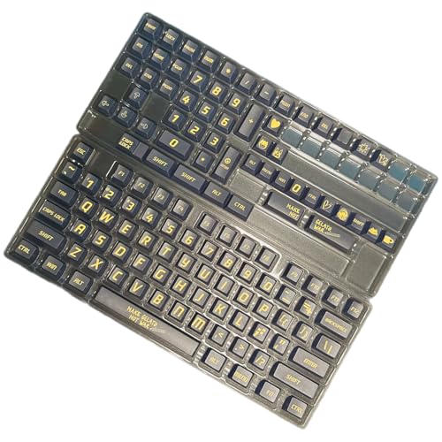 Limtula 130PCS Dye Subbed Tastenkappen Schwarz Keycap Set Für Mechancial Tastatur Schalter Tastenkappen Ersatz von Limtula