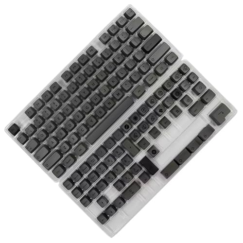 Limtula 133Key/Set XDA HIGH Grey Mists Keycap Für Mechanische Tastaturen PBTS Farbstoff Subbetten Tastaturen Für Schalter von Limtula