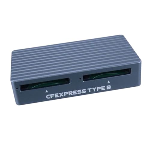Limtula 40gbit / S CFE B Kartenleser Doppelschlitze Aluminium Hülle USB C Bis C Kabel Schnellgeschwindigkeit Speicherkartenadapter 3D Video von Limtula