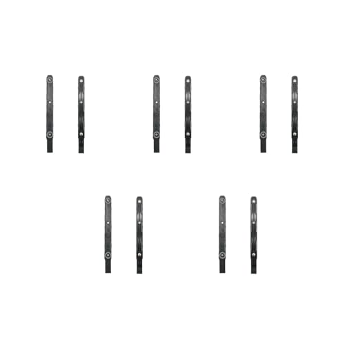 Limtula Chassis Festplatten Montageschienen Chassis Festplattenschienen Für Kühler Für Masters 3 5-Zoll Halterung Schwarz 2 Stück/Set Festplattenschienen 3 5 von Limtula