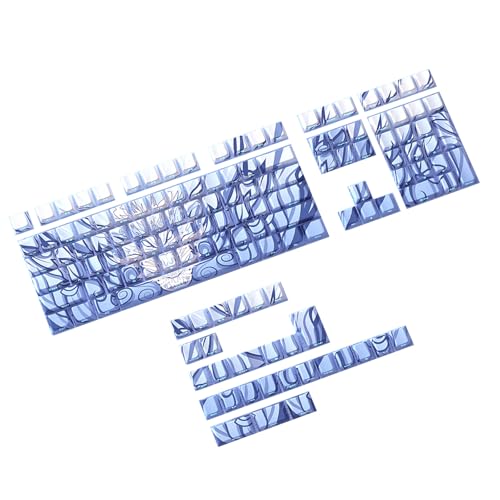 Limtula Ergonomisches 136-Tasten Tastenkappen Set Seitlicher Aufdruck Mit Drachenmotiv Für Programmierer Und Mechanische Tastaturen von Limtula