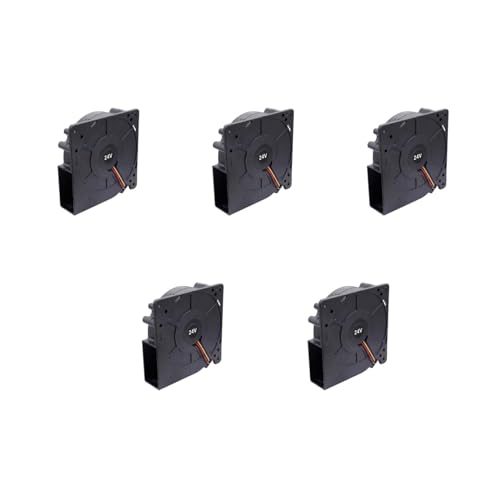 Limtula Für P1P 12032 4-Pin Lüfter DC24V Bürstenloser Lüfter Lüfter DualBall Gebläse 3D Drucker TurboFan DualBall Lagerlüfter Zentrifugallüfter 4-Pin PWM Lüfter Großer Luftstromlüfter DualBall von Limtula