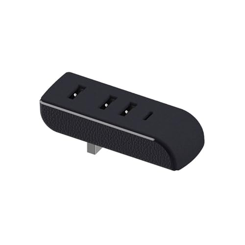 Limtula Handschuhfach Beflockung USB Hubs Adapter Schnellladeadapter Autozubehör Erweiterungsdock Für 3/Y Autozubehör von Limtula