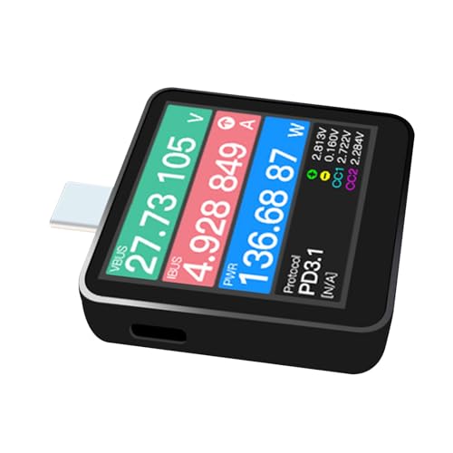 Limtula KM003C USB C Power Meter 50V 6A LCD Spannungen Strom Anzeige USB C Tester Multimeter USB Strom Meter Tester LCD Display Limtula KM003C USB C Power Meter 50V 6A LCD Spannungen Strom Anzeige USB C Tester Multimeter USB Strom Meter Tester LCD Display von Limtula