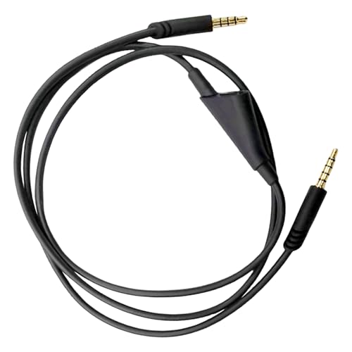 Limtula Kopfhörer Kabelschallkabellinie Mit Volumessteuer Für A10 A40 Ohrhörer Gaming Headsets Zubehör von Limtula