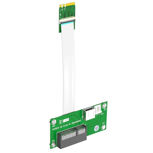 Limtula NGFF M.2-Schlüssel Zur PCIExpress + USB Extenderkarte Mit HighSpeed FPC Kabel Mit Magnetpad (horizontale Installation) PCIExpress Adapterkabel von Limtula