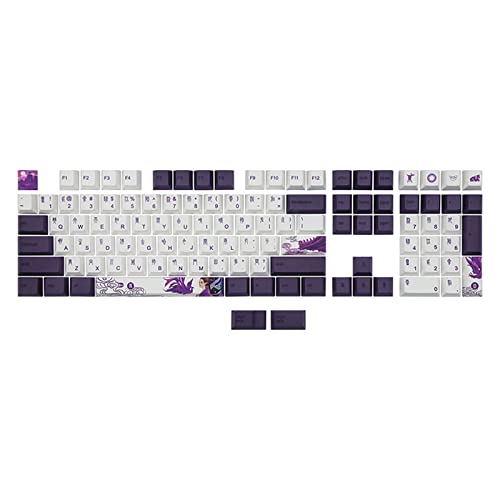 Limtula Persönlichkeit PBT Farbstoff Sublimation Tastenkappen 110key Kirsche Profil Tastatur Tastenkappen Für Mx Schalter DZ60 GK61 Tastenkappen von Limtula