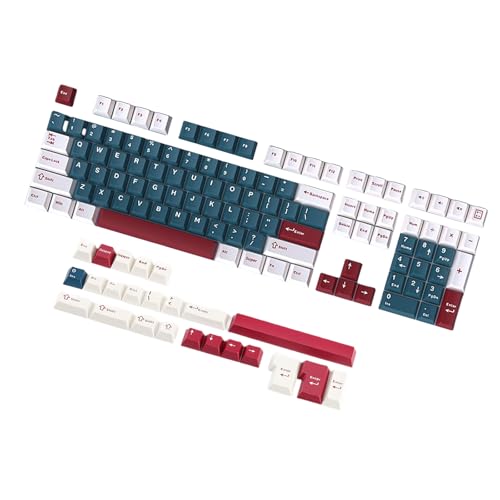 Limtula Von Mech Styles Inspiriertes 136-Tasten Tastenkappen Set Originalhöhe Komfort Double Shot Injektionen Für Mechanische Tastaturen von Limtula