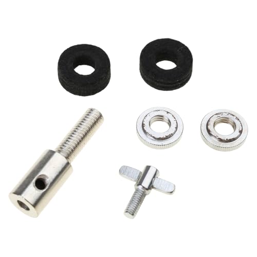 Schlagzeugkupplung, Metall, Hutständer, Zubehör für Hut, Standard-Trommel, Instrumentententeile, schwarz Schlagzeugkupplung, Metall, Hutständer, Zubehör für Hut, Standard-Trommel, Instrumentententeile, schwarz von Limtula