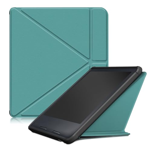 Schutzhülle für Libra 2 2021 (17,8 cm), TPU + PU, faltbare Halterung, stilvoll, automatisches Schlaf-/Aufwachen von Limtula