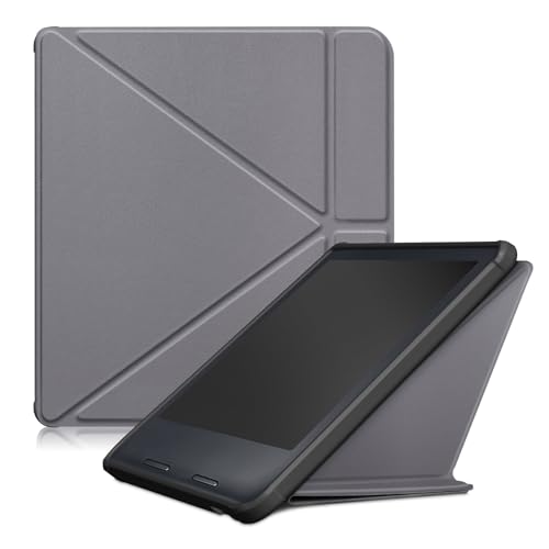 Schutzhülle für Libra 2 2021 (17,8 cm), TPU + PU, faltbare Halterung, stilvoll, automatisches Schlaf-/Aufwachen von Limtula
