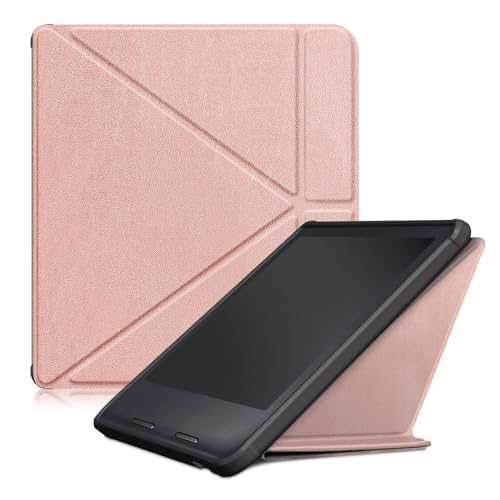 Schutzhülle für Libra 2 2021 (17,8 cm), TPU + PU, faltbare Halterung, stilvoll, automatisches Schlaf-/Aufwachen von Limtula