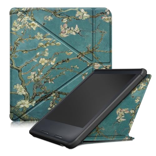 Schutzhülle für Libra 2 2021 (17,8 cm), TPU + PU, faltbare Halterung, stilvoll, automatisches Schlaf-/Aufwachen von Limtula
