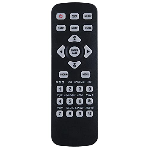 T-2501 Fernbedienung für X1123H X118 X118AH X118H Projektor-Fernbedienungen, verschleißfeste Controller, Reparaturteil T-2501 Fernbedienung für X1123H X118 X118AH X118H Projektor-Fernbedienungen, verschleißfeste Controller, Reparaturteil von Limtula
