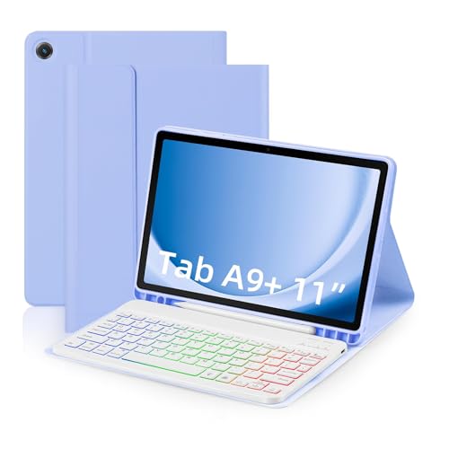 Tastatur-Schutzhülle, leicht, mit Tastaturen für Tab A9+ 11 Zoll (2023), für Tab A9 + 11 Zoll (2023) von Limtula