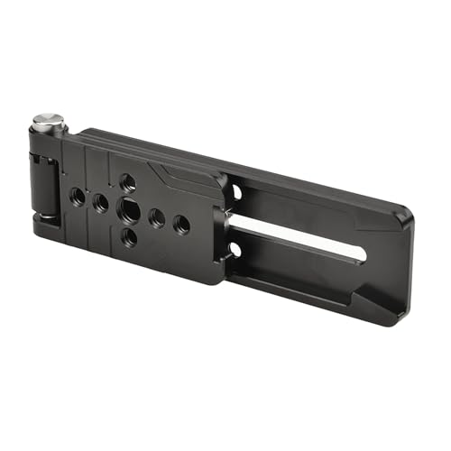 Universelle faltbare DSLR-Kamera-L-Halterung, verstellbarer Winkel, Aluminiumplatte, geeignet für verschiedene Kameras, Stabilisatoren, Klappplatte Universelle faltbare DSLR-Kamera-L-Halterung, verstellbarer Winkel, Aluminiumplatte, geeignet für verschiedene Kameras, Stabilisatoren, Klappplatte von Limtula