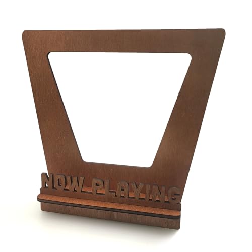 Vintage Record Holder 3D Retro Designs Holzaufzeichnungsständer Für Albumdisplays Und Verbesserung Der Heimdekoration Vintage Record Holder 3D Retro Designs Holzaufzeichnungsständer Für Albumdisplays Und Verbesserung Der Heimdekoration von Limtula
