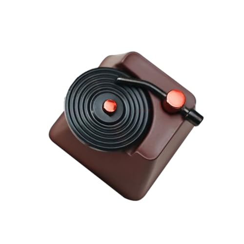 Vinyls Record Original 3D-Tastenkappe, Edelstahl-Tastenkappe für Tastatur-Liebhaber Vinyls Record Original 3D-Tastenkappe, Edelstahl-Tastenkappe für Tastatur-Liebhaber von Limtula