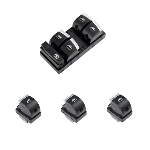 Fensterheberschalter Für A3 2004-2013 Für A6 2004-2011 Für S3 Für S6 Für Q7 4F0959855 4F0959851 Auto Elektrische Power Master Fensterheber Control Schalter Taste Fensterheber Schalter(With Chrome set) Fensterheberschalter Für A3 2004-2013 Für A6 2004-2011 Für S3 Für S6 Für Q7 4F0959855 4F0959851 Auto Elektrische Power Master Fensterheber Control Schalter Taste Fensterheber Schalter(With Chrome set) von LinQianBhD
