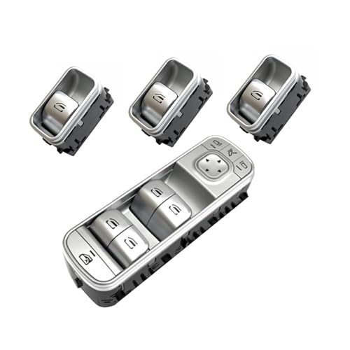 Fensterheberschalter Für Benz Für W167 Für W463 Für G350 Für GLS6000 Für GLE450 Für G63 Für GLE53 Für AMG 2019-2023 A1679054501 Power Fenster Schalter Fahrer Schalter Fensterheber Schalter(1 Set) Fensterheberschalter Für Benz Für W167 Für W463 Für G350 Für GLS6000 Für GLE450 Für G63 Für GLE53 Für AMG 2019-2023 A1679054501 Power Fenster Schalter Fahrer Schalter Fensterheber Schalter(1 Set) von LinQianBhD