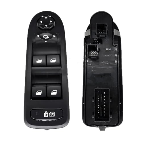 Fensterheberschalter Für Citroen Für C5 308 508 96644915XT 96644915 Auto Zubehör Elektrische Fenster Control Schalter Elektrische Glas Heber Taste Fensterheber Schalter(With folding) von LinQianBhD