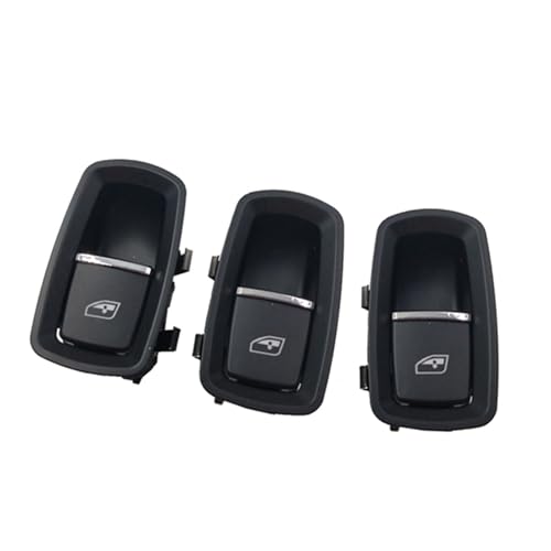 Fensterheberschalter Für Für Panamera Für Cayenne Für Macan 2010-2018 Power Passagier Fahrer Fenster Control Schalter Taste Konsole Auto Zubehör Fensterheber Schalter(3 single switches) von LinQianBhD