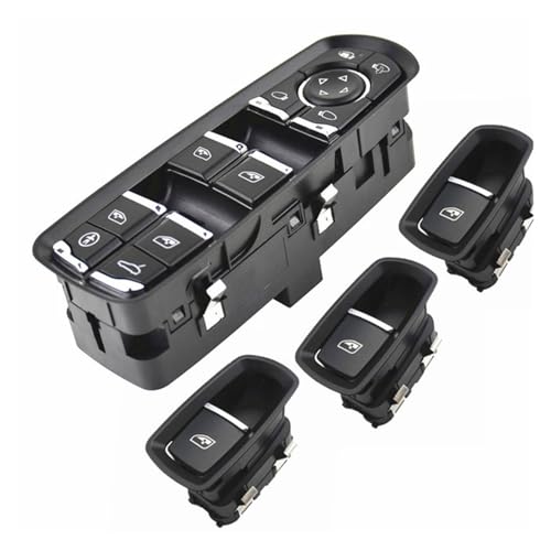 Fensterheberschalter Für Für Panamera Für Cayenne Für Macan 2010-2018 Power Passagier Fahrer Fenster Control Schalter Taste Konsole Auto Zubehör Fensterheber Schalter(SET 1) von LinQianBhD