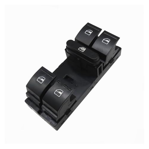 Fensterheberschalter Für Golf Für MK5 Für MK6 Für Tiguan Für Touran Für Jetta Für Passat 5ND959857 5K4959857 5ND959855 Chrome Master Fenster Schalter Fensterheber Schalter(NO Chrome1) von LinQianBhD