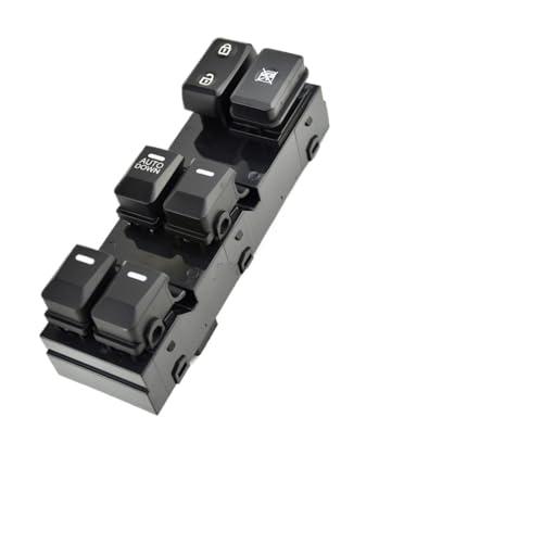 Fensterheberschalter Für Kia Für Sportage OEM 93570-3W000 935703W000 2011-2016 Keine Panel 16Pins Power Fenster Schalter Auto Schalter Mit Licht Fensterheber Schalter(Auto Down-6 lights) von LinQianBhD