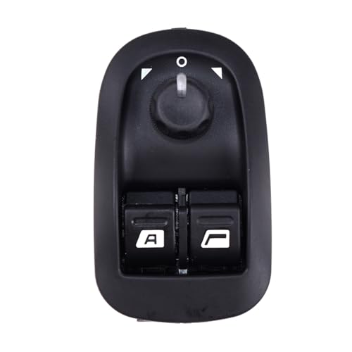 Fensterheberschalter Für Peugeot 206 2000-2009 6554WQ 6554WA Power Fenster Control Schalter Spiegel Taste Fensterheber Schalter(6554.WA) von LinQianBhD