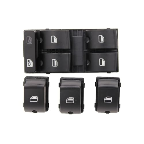 Fensterheberschalter Für SEAT Für S4 Für B6 Für B7 Für Exeo 8ED959855 8E0959851 Auto Auto Beifahrerseite Vorne Links Elektrische Power Master Fenster Schalter Taste Fensterheber Schalter(Set) von LinQianBhD