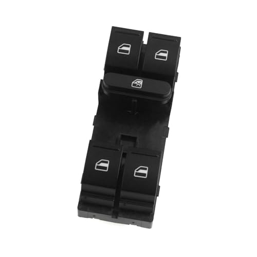 Fensterheberschalter Für VW Für CC Für Eos Für Golf Für Jetta Für Passat 2005-2014 Fahrer Passagier Elektrische Tür Fenster Control Schalter Glas Heber Taste Fensterheber Schalter(Driver Side) von LinQianBhD