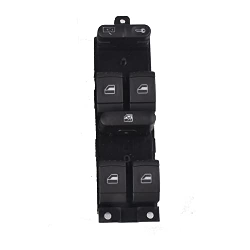 Fensterheberschalter Für VW Für Passat Für B5 Für Jetta Für Bora Für MK4 1J4959857B Auto Power Fenster Schalter Panel Master Konsole Control Schalter Fenster Lock Fensterheber Schalter(Type A) von LinQianBhD