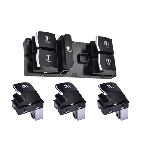 Fensterheberschalter Für VW Für Tiguan Für Golf Für Jetta Für MK5 Für Passat 5ND959855 5ND959857 Vorne Hinten Elektrische Fenster Control Schalter Glas Heber Taste Fensterheber Schalter(4pcs) von LinQianBhD