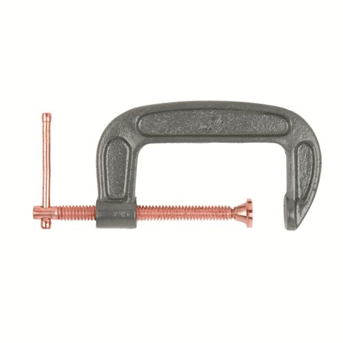 Lincoln Electric KH907 Stahl-Schraubklemme, 12,7 cm Backenbreite, grau (1 Stück) von Lincoln Electric