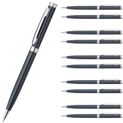 Lindahandel Kugelschreiber,Stift 200 stück,Ballpoint Pen,Ergonomische Schreibstifte Set,Drehkugelschreiber,Grau Kugelschreiber mit Schwarz Mine Lindahandel Kugelschreiber,Stift 200 stück,Ballpoint Pen,Ergonomische Schreibstifte Set,Drehkugelschreiber,Grau Kugelschreiber mit Schwarz Mine von Lindahandel