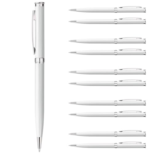 Lindahandel Kugelschreiber,Stift 200 stück,Ballpoint Pen,Ergonomische Schreibstifte Set,Drehkugelschreiber,Weiß Kugelschreiber mit Schwarz Mine Lindahandel Kugelschreiber,Stift 200 stück,Ballpoint Pen,Ergonomische Schreibstifte Set,Drehkugelschreiber,Weiß Kugelschreiber mit Schwarz Mine von Lindahandel